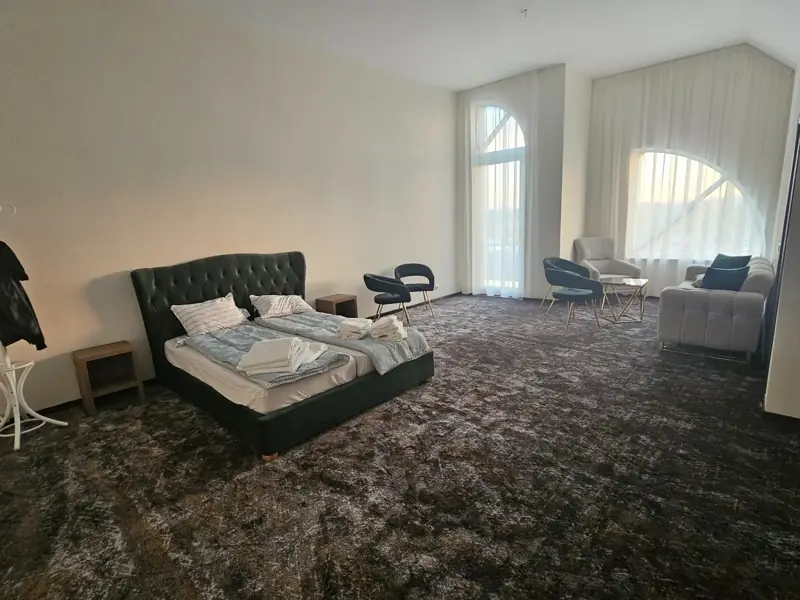 Cameră amenajată pentru odihnă